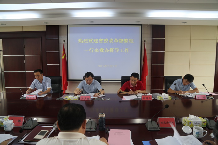 省委改革办督查我办金融改革工作 - 湖南省地方金融监督管理局