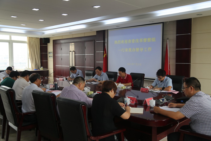 省委改革办督查我办金融改革工作 - 湖南省地方金融监督管理局